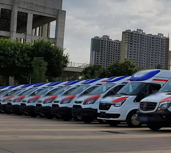 拜泉县服务车队展示